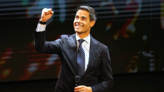 Líder strany D66 Rob Jetten.