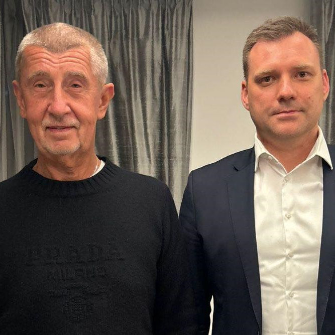 Andrej Babiš a Tomáš Taraba