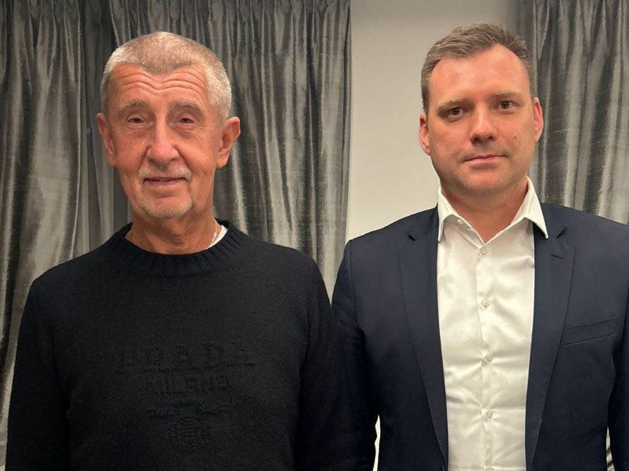 Andrej Babiš a Tomáš Taraba