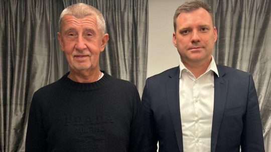 Andrej Babiš a Tomáš Taraba