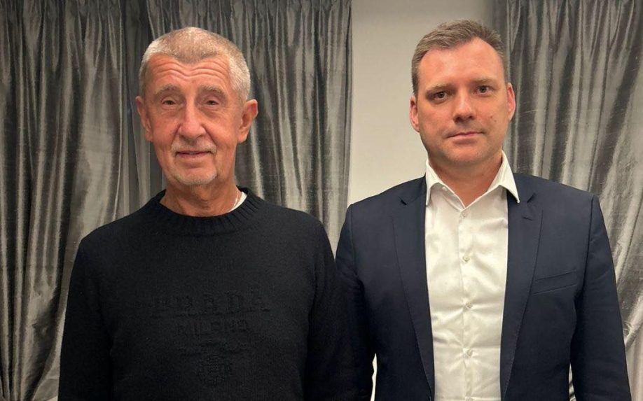 Andrej Babiš a Tomáš Taraba