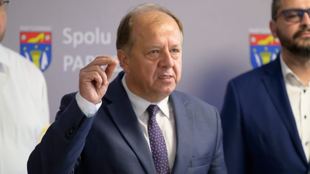 Na snímke prezident Únie miest Slovenska (ÚMS) Richard Rybníček.