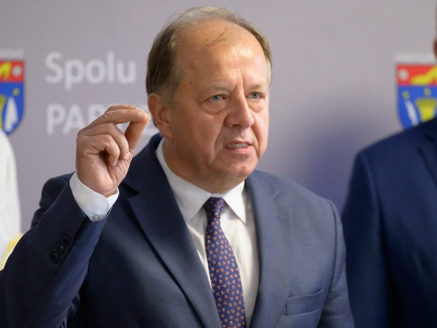 Na snímke prezident Únie miest Slovenska (ÚMS) Richard Rybníček.