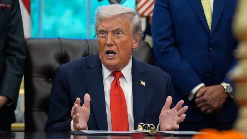 Na snímke Donald Trump.