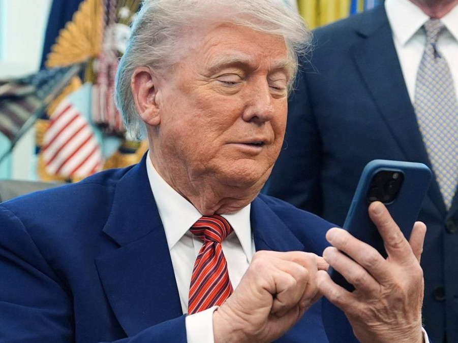 Na snímke americký prezident Donald Trump.