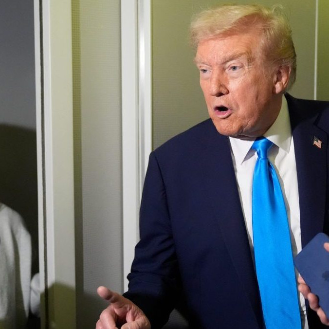 Na snímke Donald Trump.