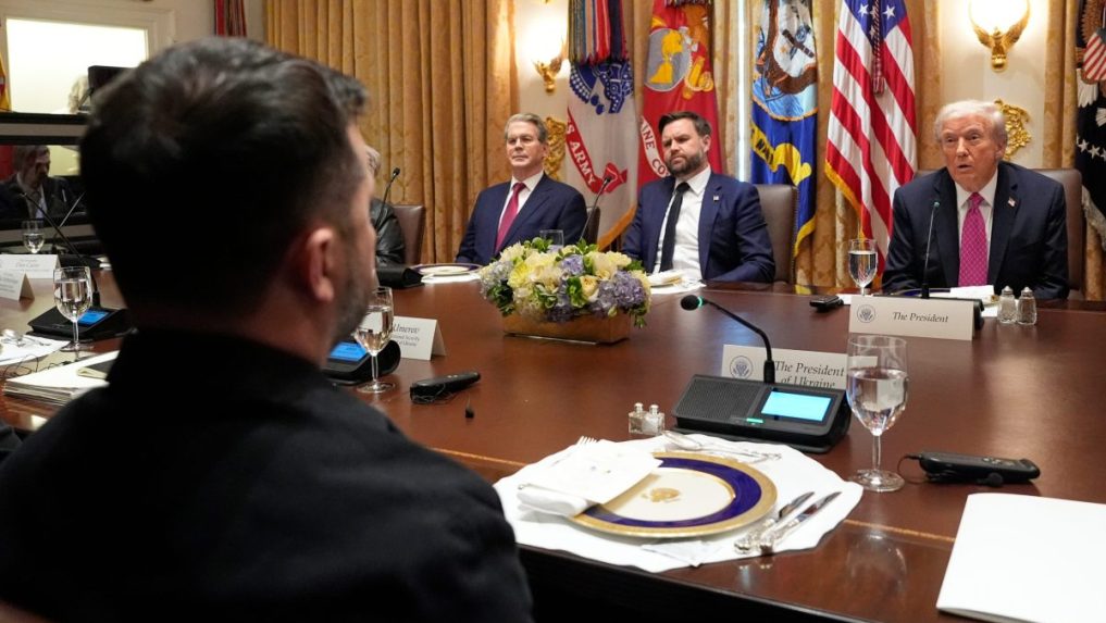 Zelenskyj a Trump v Bielom dome