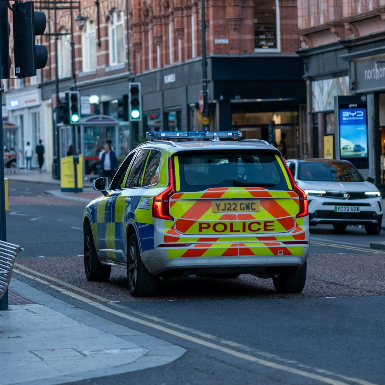 Ilustračná fotografia britskej polície