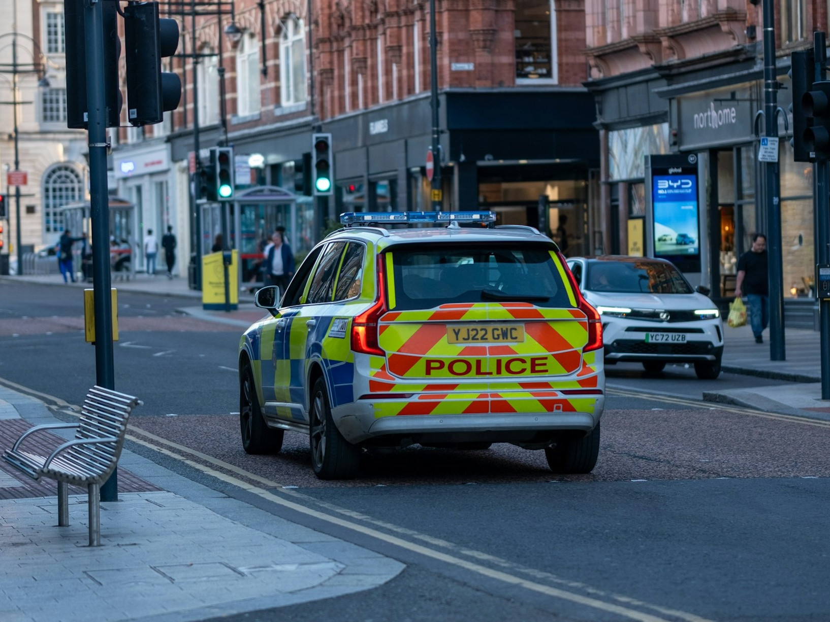 Ilustračná fotografia britskej polície