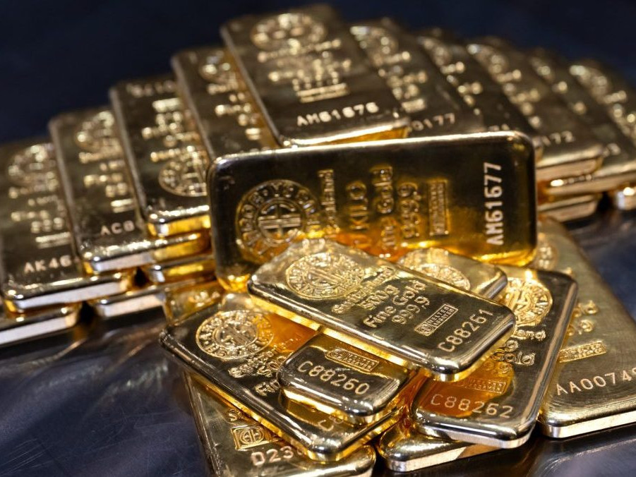 Na snímke je zlato.