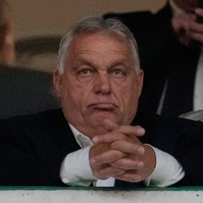Na snímke Viktor Orbán.