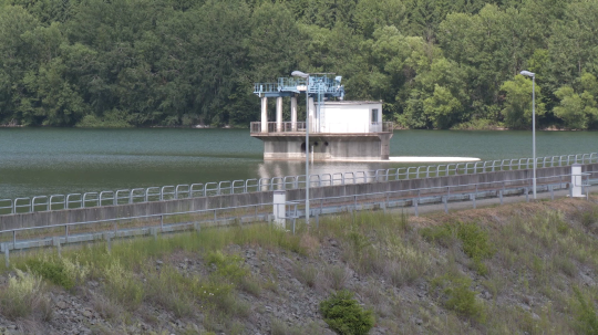 Na snímke je vodná nádrž.