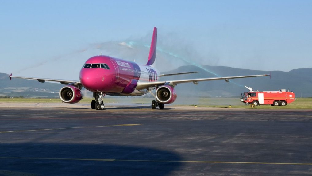 Na ilustračnej snímke lietadlo Wizz Air.