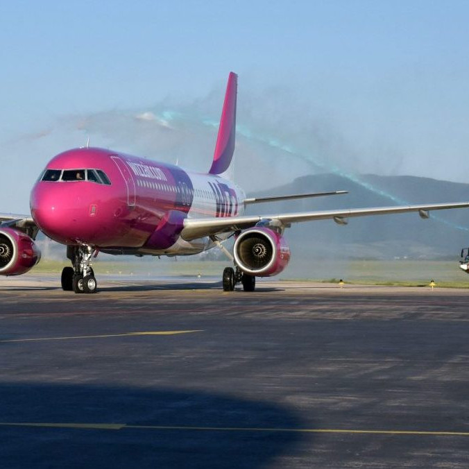 Na ilustračnej snímke lietadlo Wizz Air.