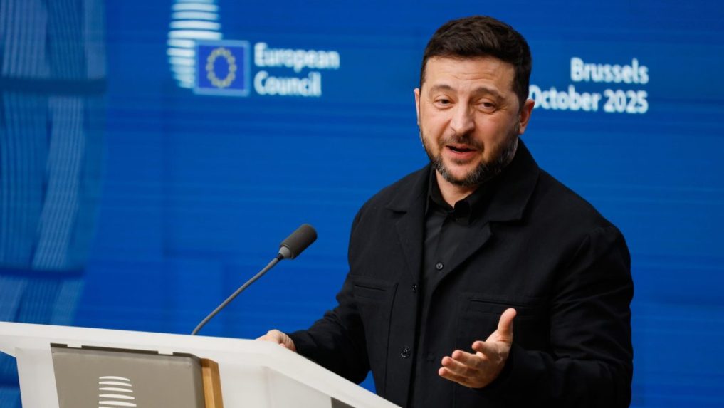 Na snímke Volodymyr Zelenskyj.