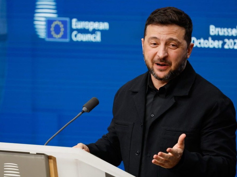 Na snímke Volodymyr Zelenskyj.