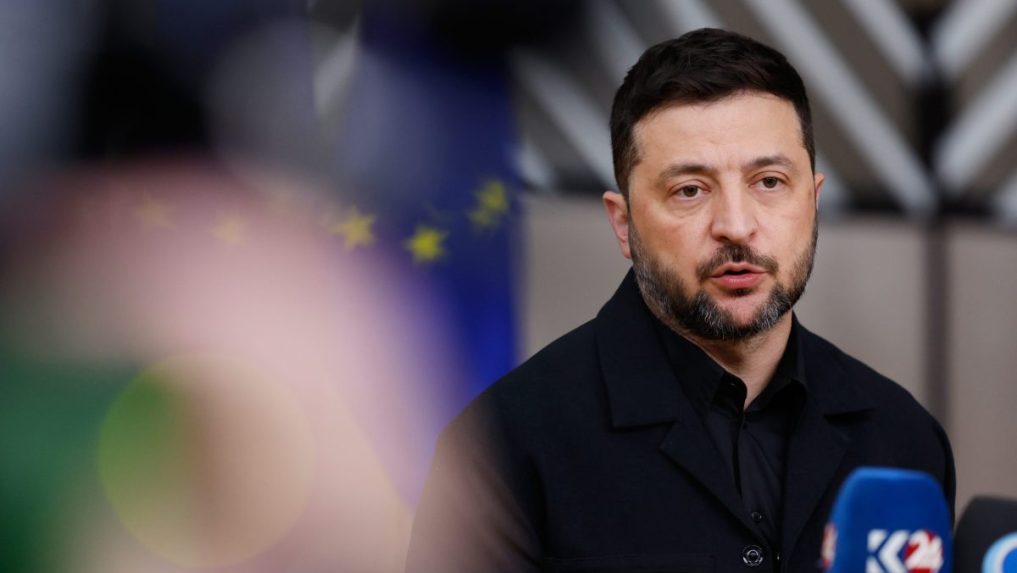 Na snímke Volodymyr Zelenskyj.