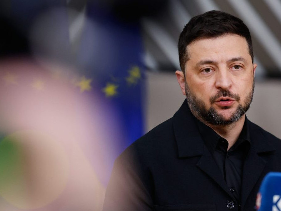 Na snímke Volodymyr Zelenskyj.