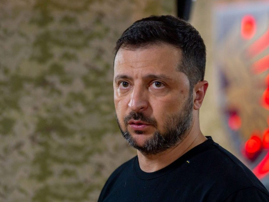 Ukrajinský prezident Volodymyr Zelenskyj.