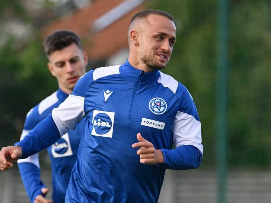 Na snímke hráč Stanislav Lobotka počas tréningu.