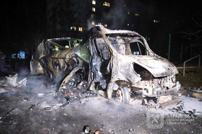 Charkov zasiahol rozsiahly ruskÃƒÂ½ dronovÃƒÂ½ ÃƒÂºtok.