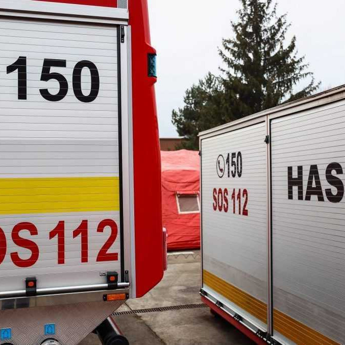 Vybavenie techniky pre hasičov.