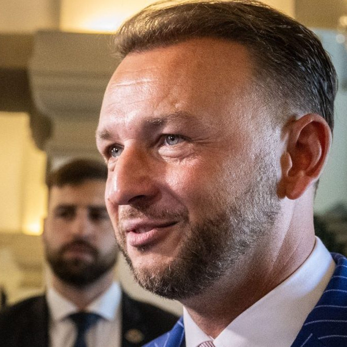 Na snímke minister vnútra Matúš Šutaj Eštok.