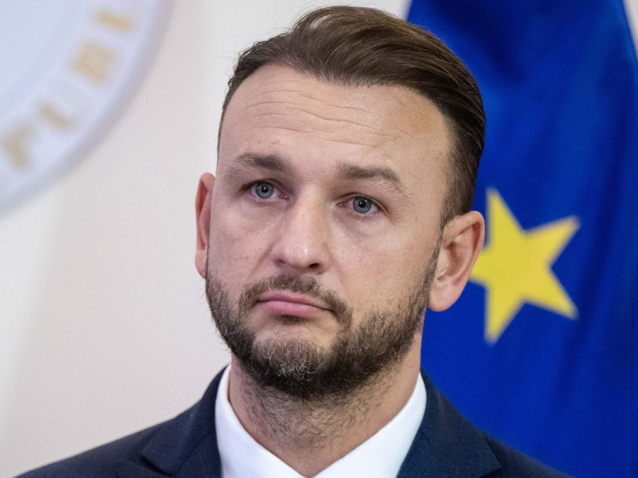 Minister vnútra SR Matúš Šutaj Eštok (Hlas-SD).