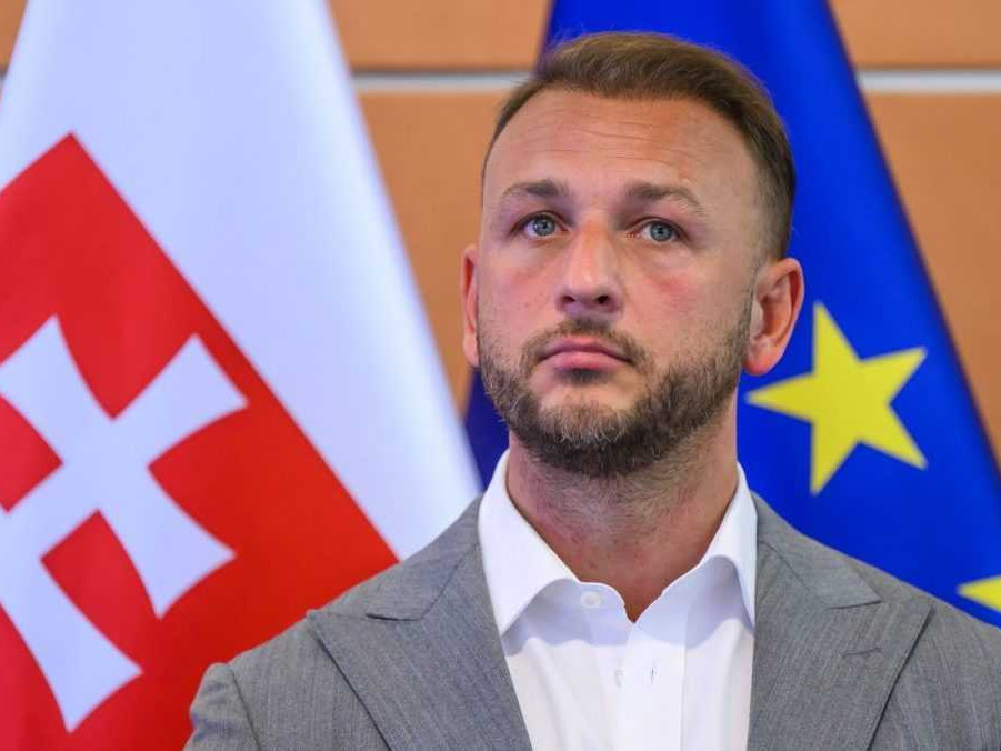 Na snímke minister vnútra SR Matúš Šutaj Eštok.
