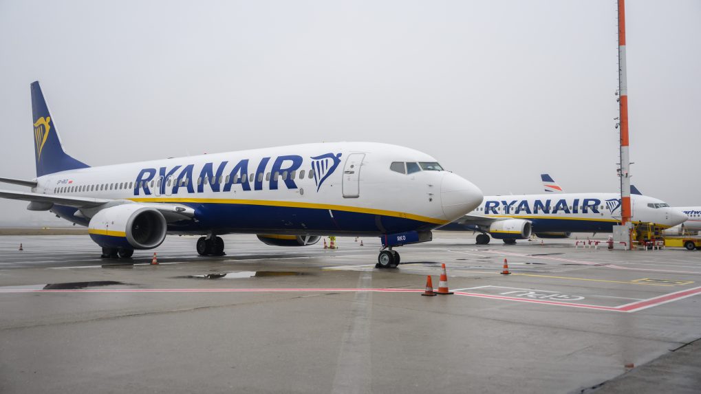 Lietadlo spoločnosti Ryanair.