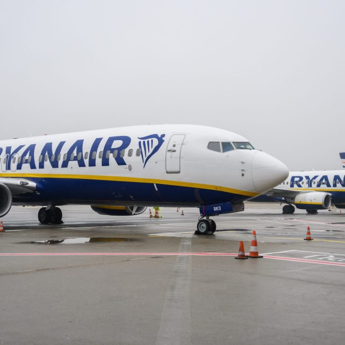 Lietadlo spoločnosti Ryanair.