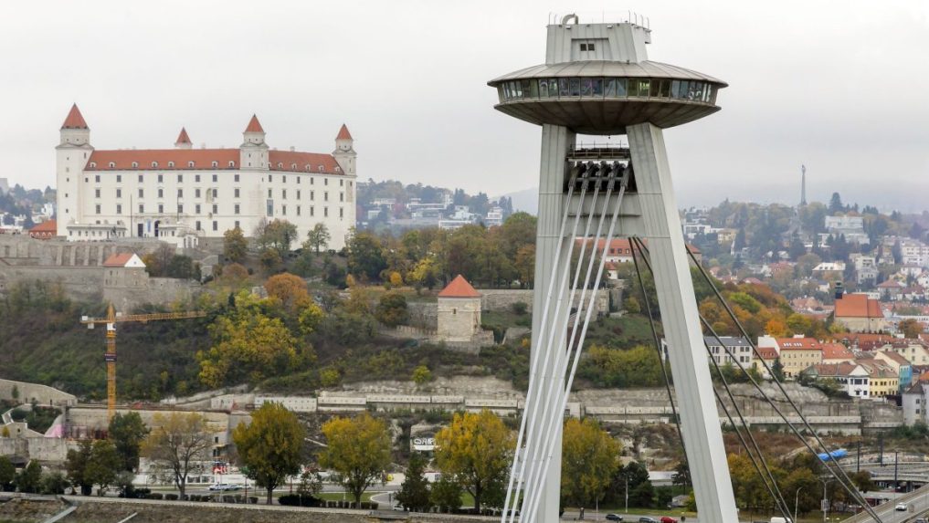Pohľad na hlavné mesto SR.