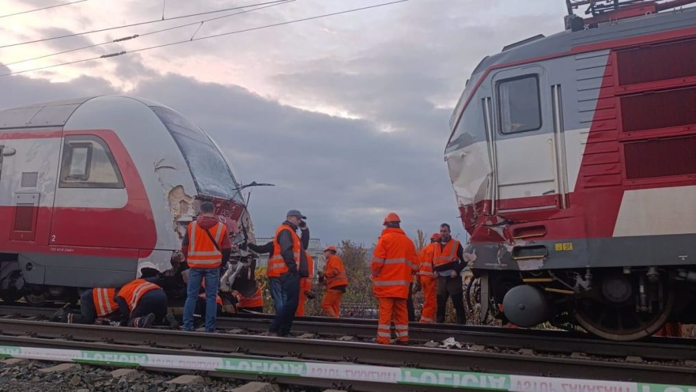 Nehoda vlakov pri Pezinku.