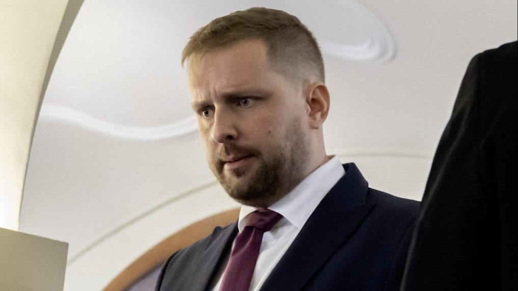 Na snímke minister zdravotníctva Kamil Šaško (Hlas-SD).