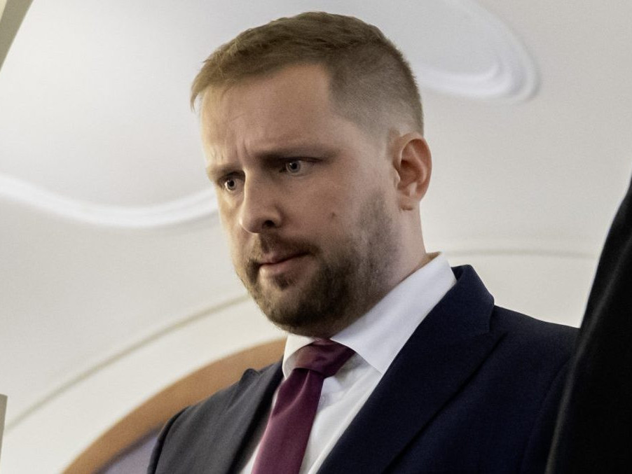 Na snímke minister zdravotníctva Kamil Šaško (Hlas-SD).