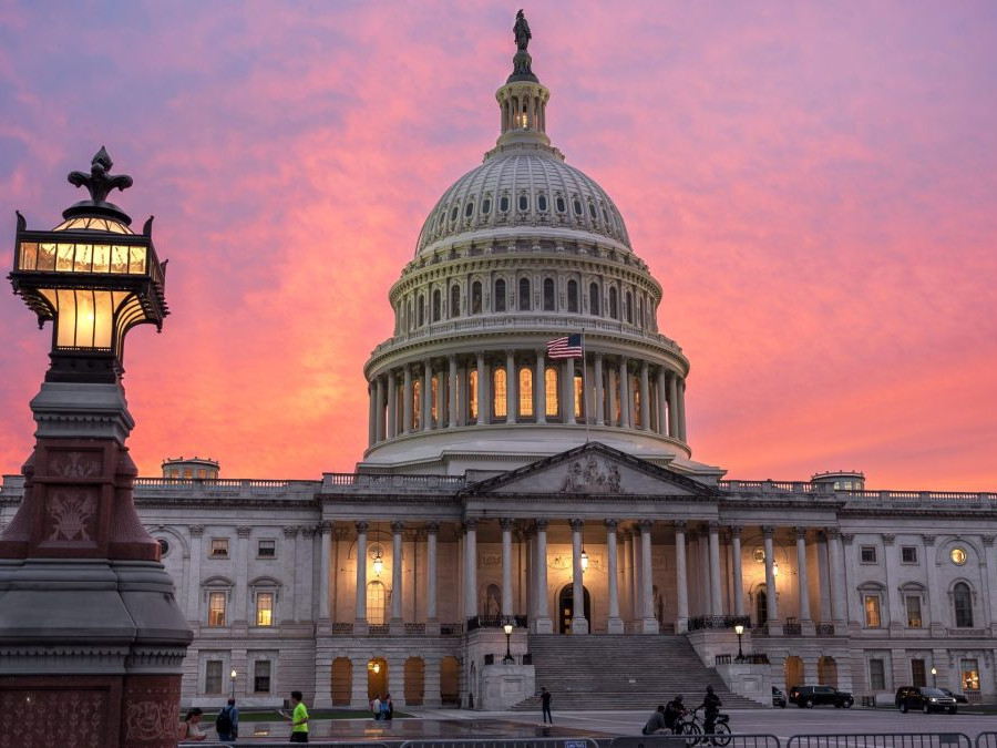 Budova Kapitolu vo Washingtone D.C.