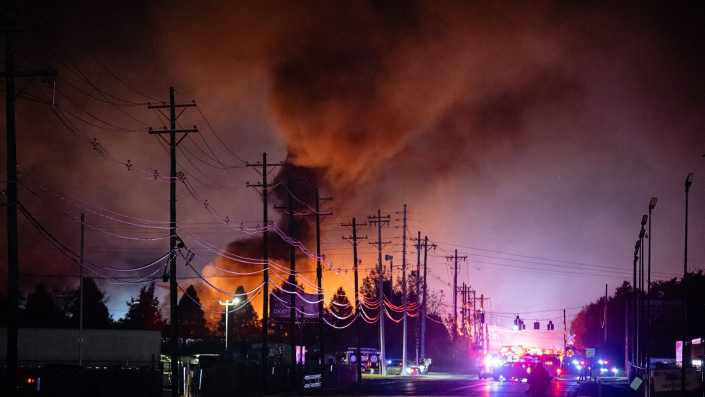 pád lietadla v Kentucky