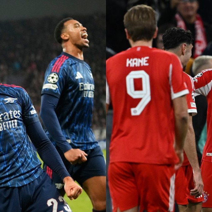 Arsenal a Bayern Mníchov, Liga majstrov