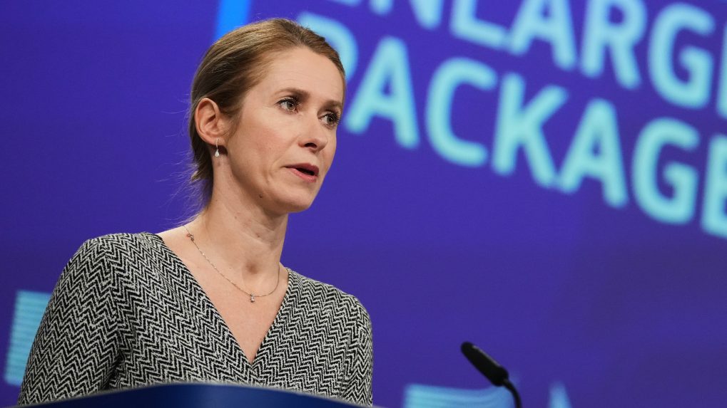 Šéfka diplomacie EÚ Kaja Kallasová.