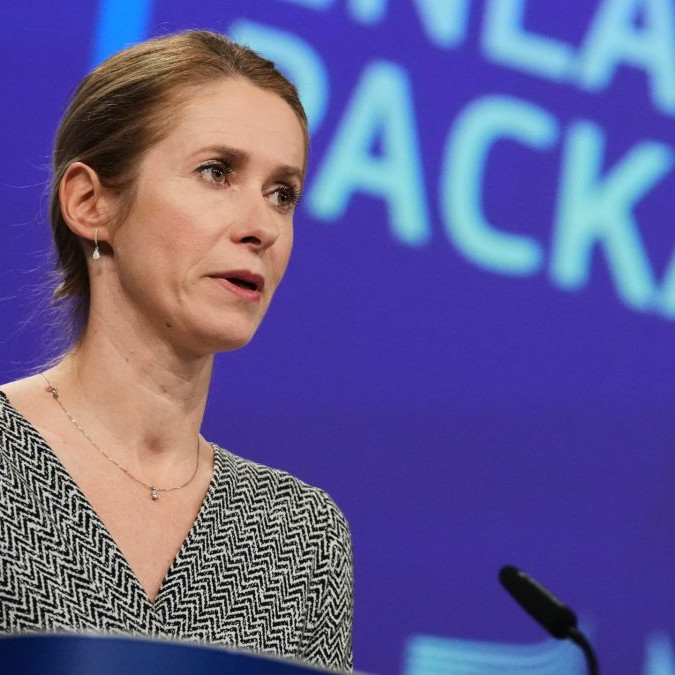 Šéfka diplomacie EÚ Kaja Kallasová.