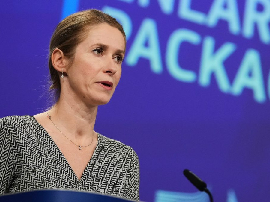 Šéfka diplomacie EÚ Kaja Kallasová.