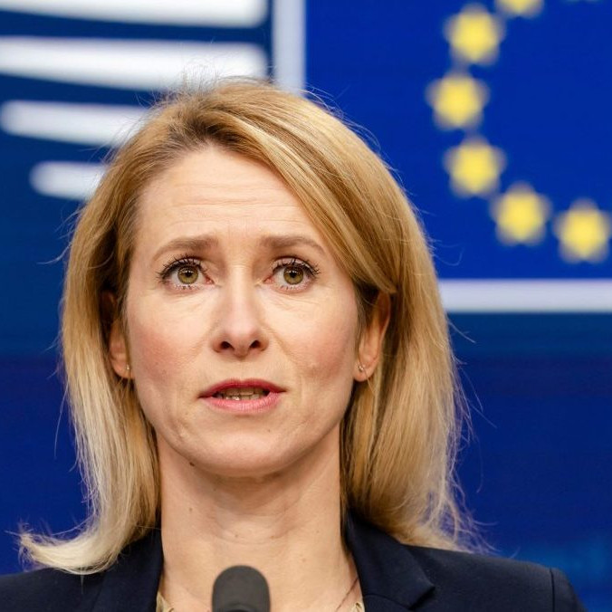 Šéfka diplomacie Európskej únie Kaja Kallasová.