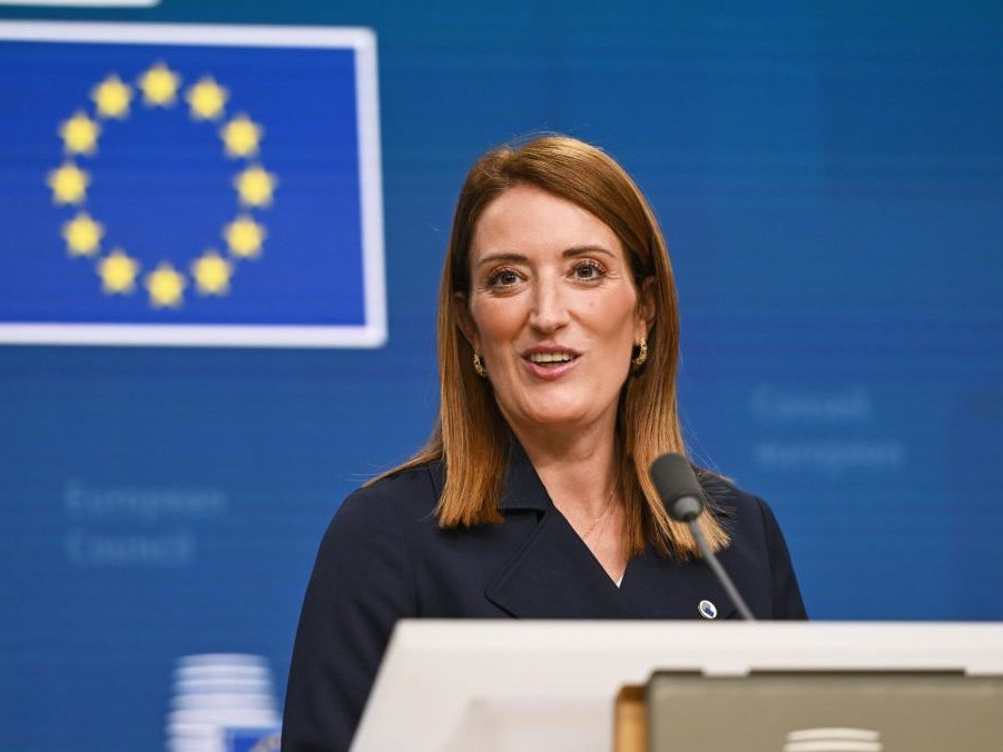 Predsedníčka Európskeho parlamentu Roberta Metsolová.