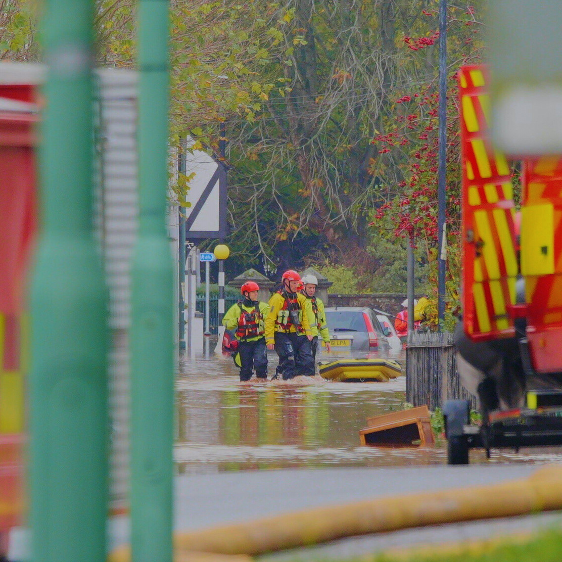 Claudia v Británii spôsobila záplavy.