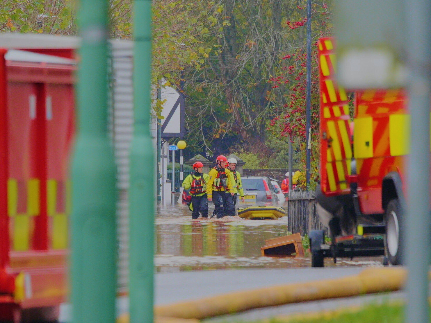 Claudia v Británii spôsobila záplavy.