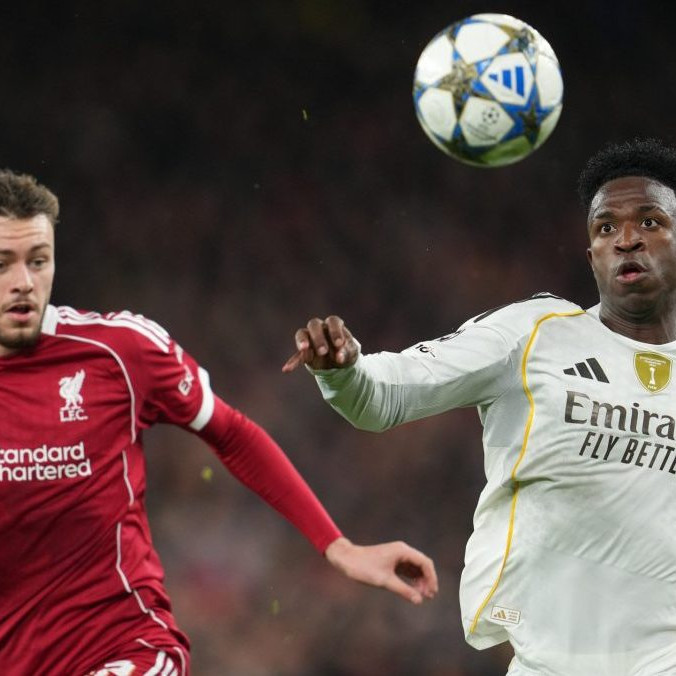 Na snímke futbalisti Liverpoolu a Realu Madrid.