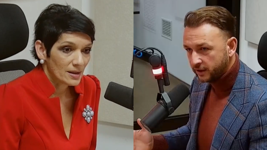 Na snímke I. Bihariová a M. Šutaj Eštok.