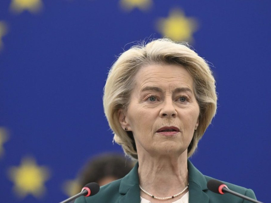 Šéfka Európskej komisie Ursula von der Leyenová.