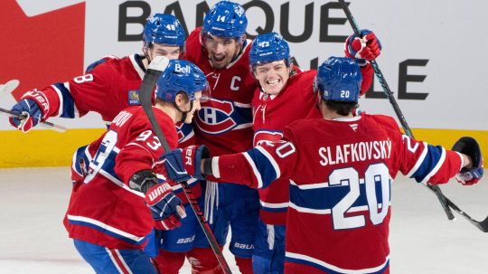 radosť Montrealu z gólu