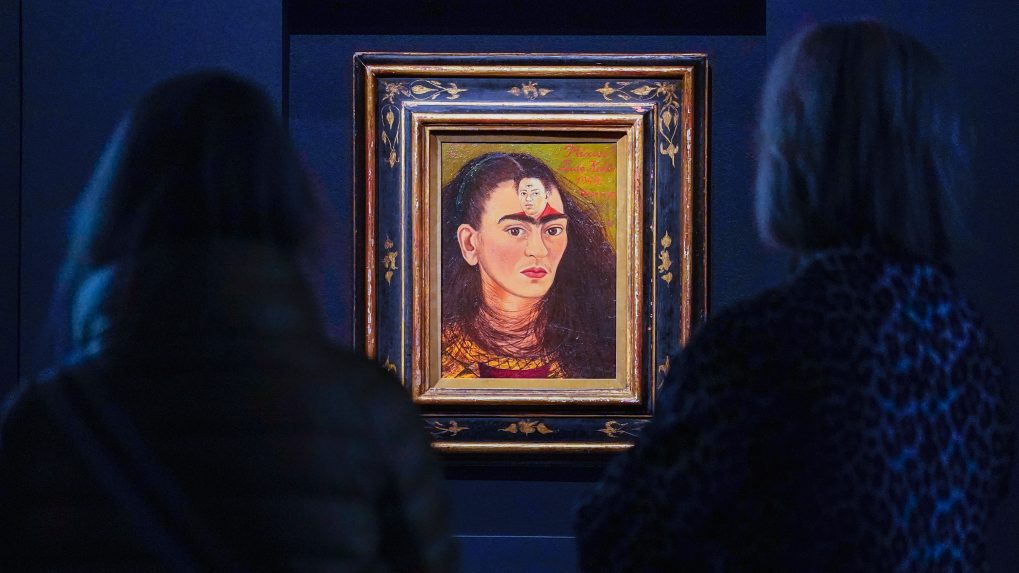 Dielo Fridy Kahlo "Diego y yo" (Diego a ja).